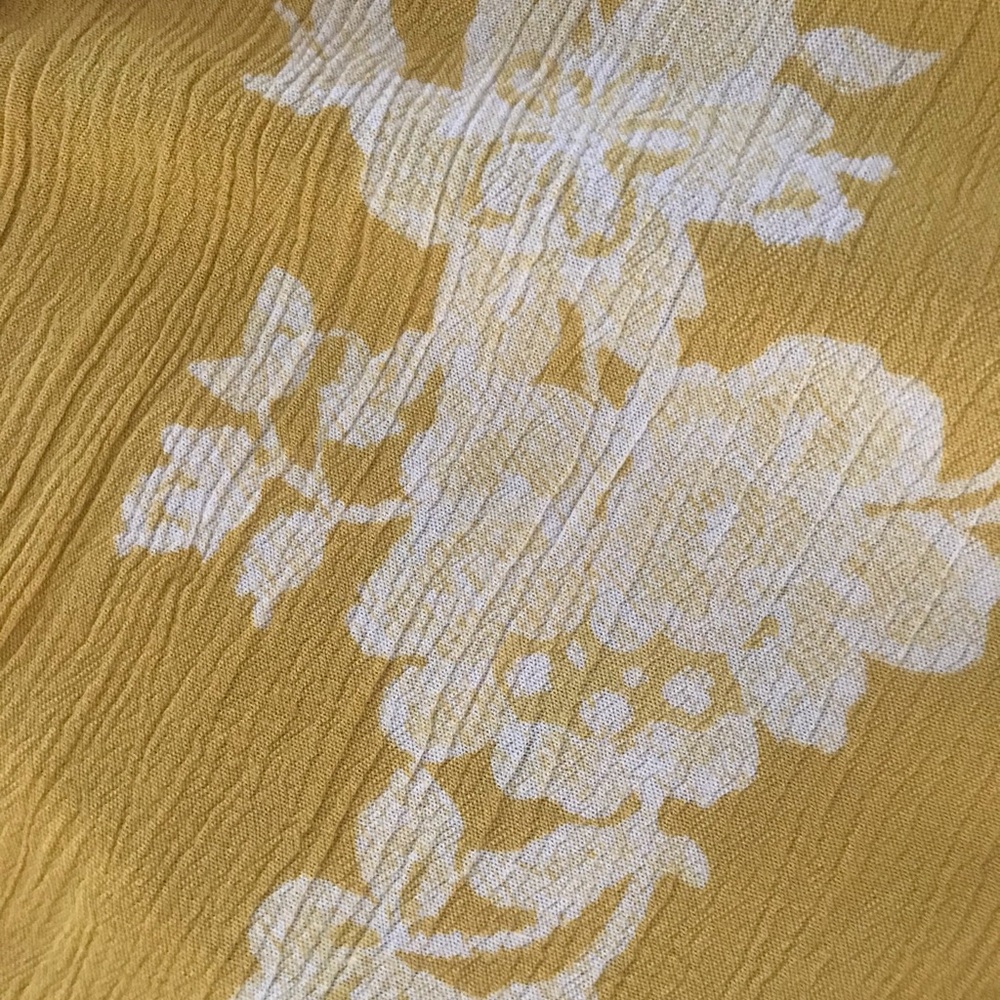 SOLD Lulu’s yellow maxi wrap dress Sz Sm - Picture 11 of 12